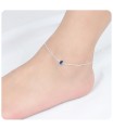 Silver Anklet ANK-514-RO-GP